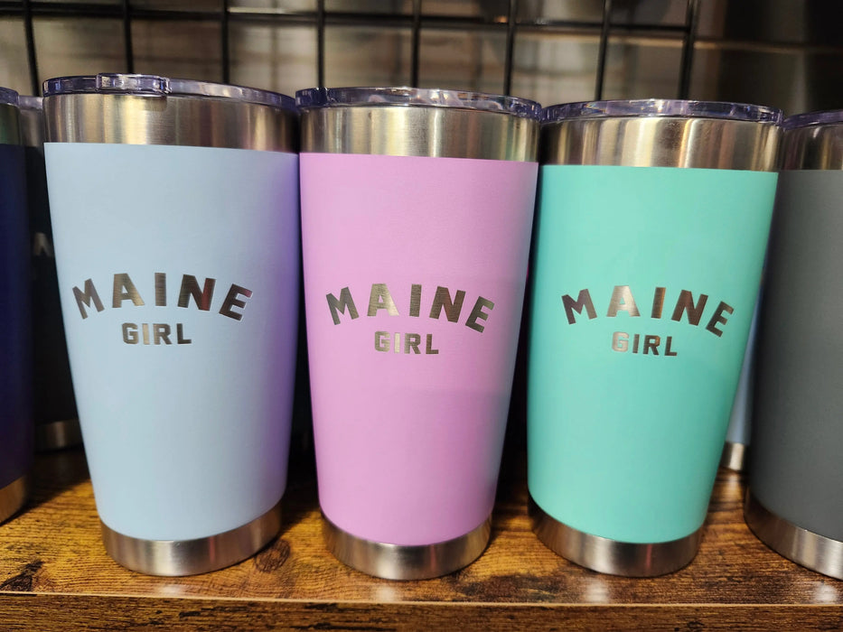 Maine Girl Insulated SS Tumbler Large SHOP ROGUE WEAR Accessories Navy