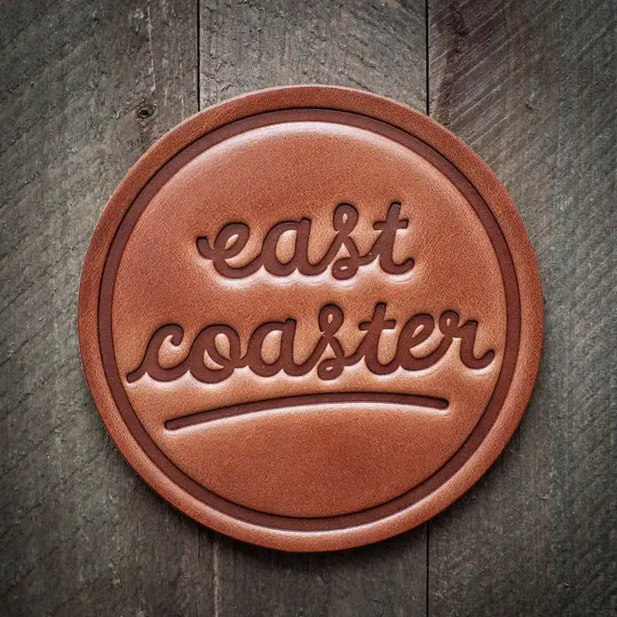 Leather Coasters ROGUE LIFE MAINE Style-East-Coaster