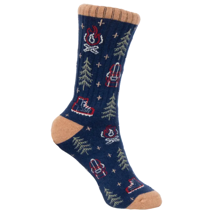 Jack and Sage Merino Wool Crew Socks ROGUE LIFE MAINE Socks Style-Canteen-Hiker
