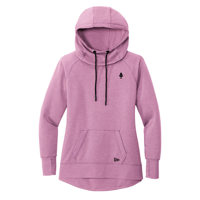 Womens Tri-Blend Fleece Pullover Hoodie