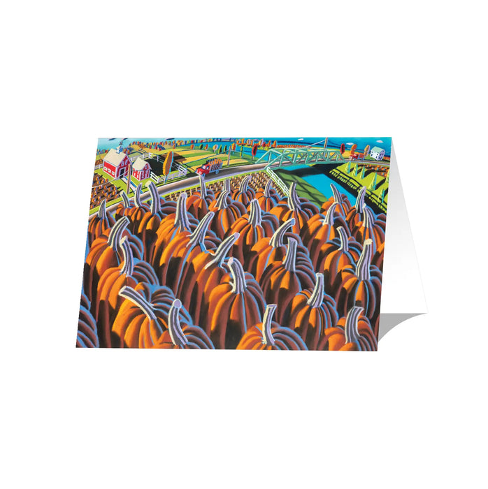 Wade Zahares Maine Artist Greeting Card Sets SHOP ROGUE WEAR Accessories Pumpkin-Harvest