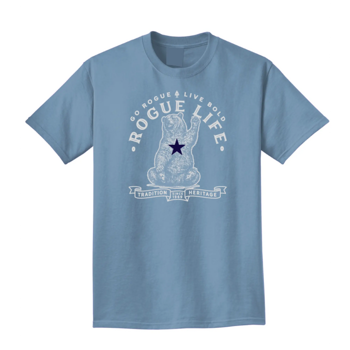 Vintage Bear T-Shirt SHOP ROGUE WEAR T-shirt 3XL-Faded-Denim