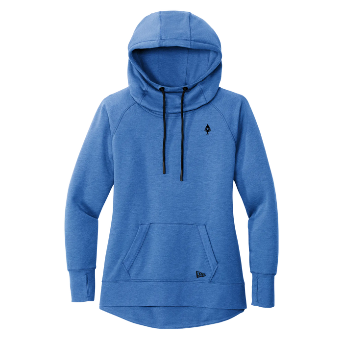 Women's Tri-Blend Fleece Hoodie ROGUE LIFE MAINE hoodie 2XL-Heather-Royal-Blue