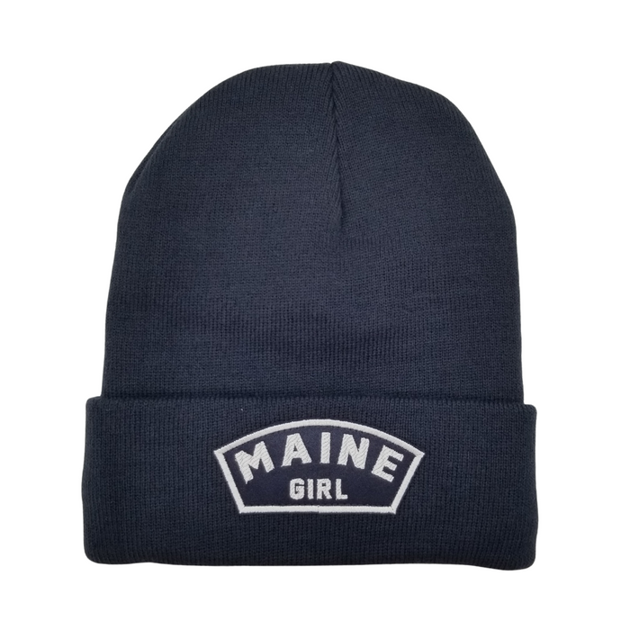 Maine Girl Fleece Lined Knit Beanie