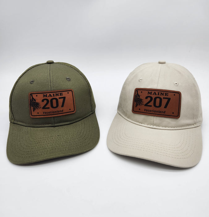 207 License Plate Trucker Hat