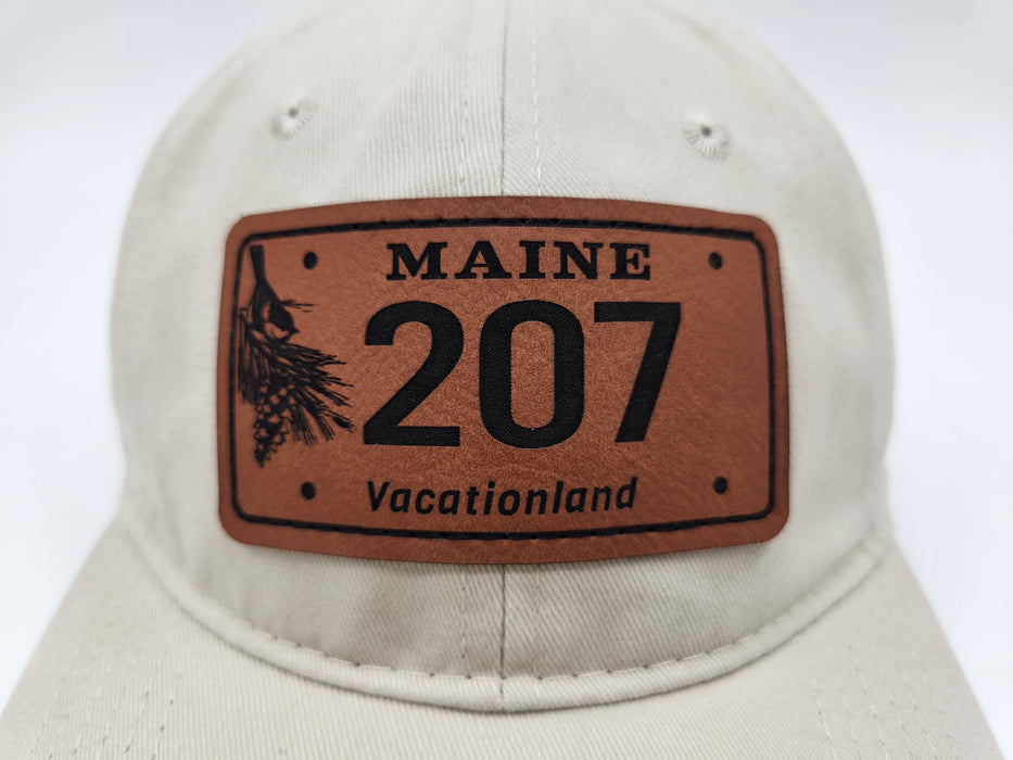 207 License Plate Twill Hat