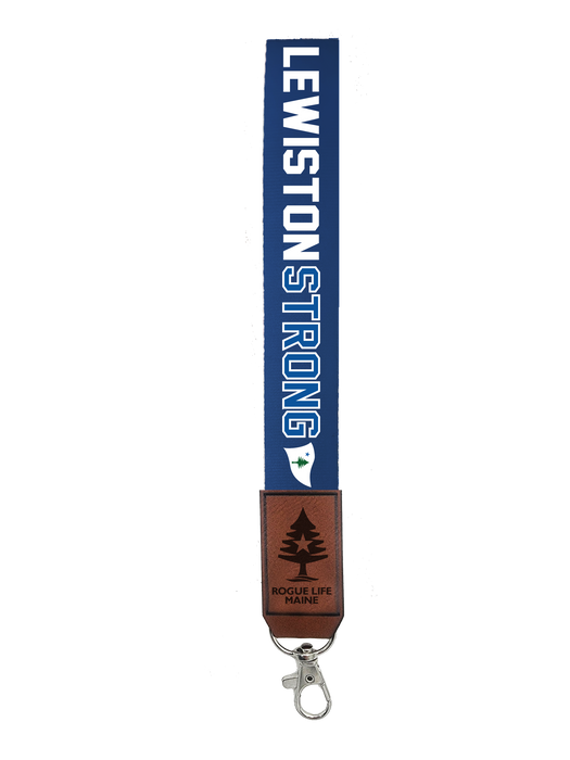 Lewiston Strong Pennant Key FOB