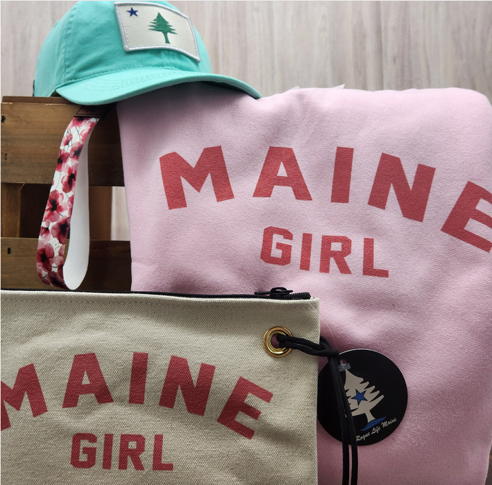 Adult Maine Girl Crewneck