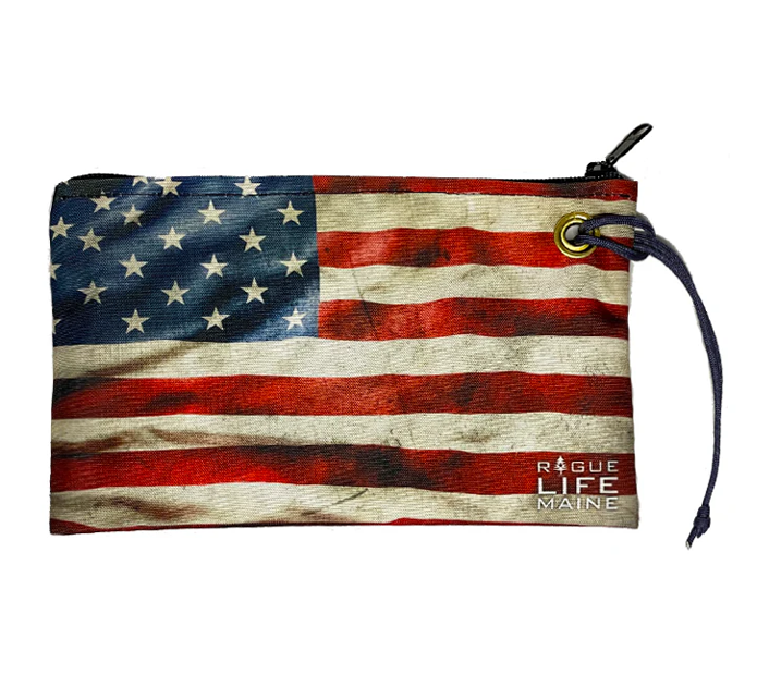 USA Flag Wristlet