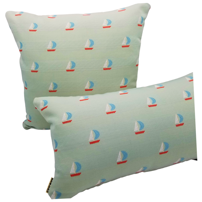 Rogue Life Designer Pillow - Sailboat 18 X 18