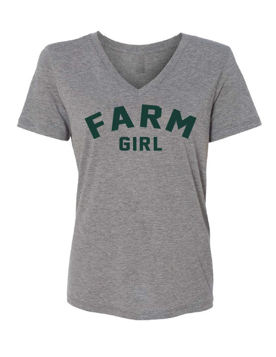 Farm Girl V-Neck T-Shirt