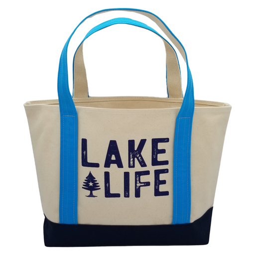 Lake Life Large Tote Bag SHOP ROGUE WEAR Bags