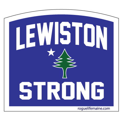 Lewiston Strong fundraiser decal