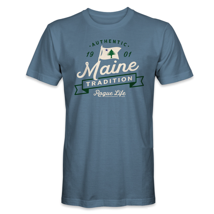 Maine Tradition Vintage "1901 Flag" T-Shirt
