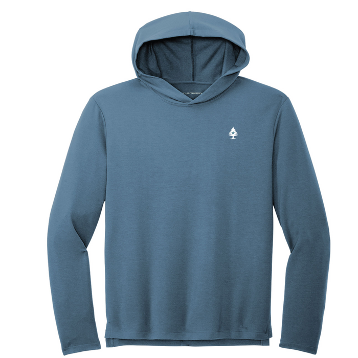 Men's Microterry Hoodie Pullover - Dusk Blue